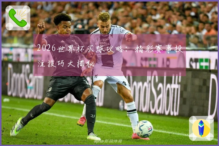 2026世界杯买球攻略：精彩赛事投注技巧大揭秘