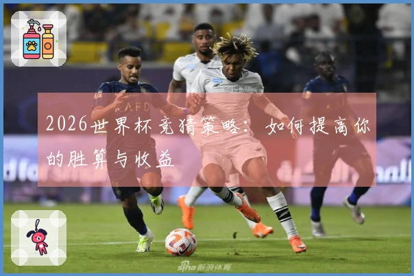2026世界杯竞猜策略：如何提高你的胜算与收益